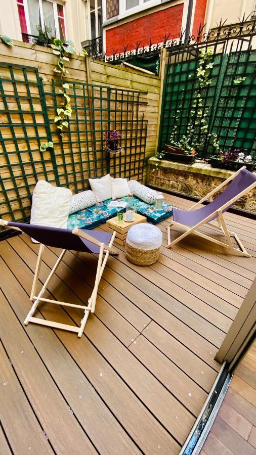 Villa Lepic, Luxury Flat In Montmartre With Private Terrasse-Appartement Entier Paris Exterior photo